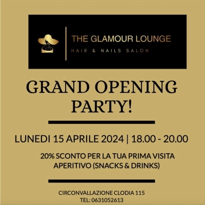  The Glamour Lounge: apre a Roma Prati un nuovo tempio della bellezza