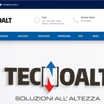 Tecnoalt è online con un sito tutto nuovo