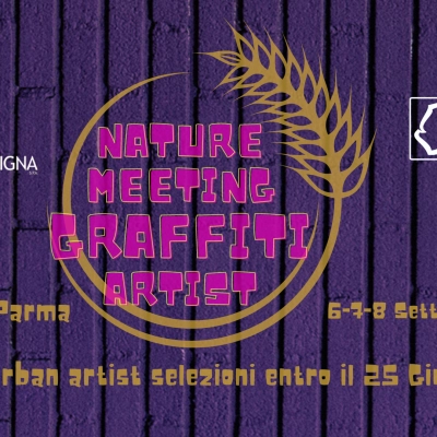 Nature Meeting Graffiti Artist a Parma dal 6 al 7 Settembre 2024 Una call per 6 artisti urbani per una riflessione sul rapporto con la Natura