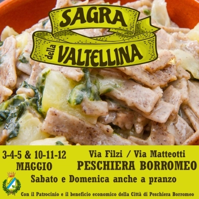 La Sagra della Valtellina, con prodotti tipici e sapori della tradizione, è pronta a deliziare Peschiera Borromeo (Milano)