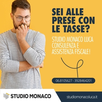 Tributarista a Roma Nord Studio Monaco Luca