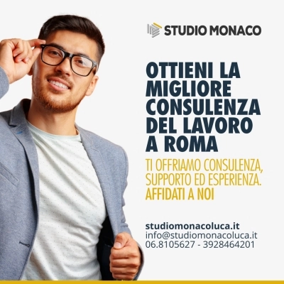 Consulenza del lavoro a Roma Nord Studio Monaco Luca Il vero punto di riferimento
