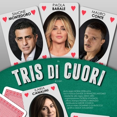 Simone Montedoro, Paola Barale, Mauro Conte, Ilaria Canalini in 