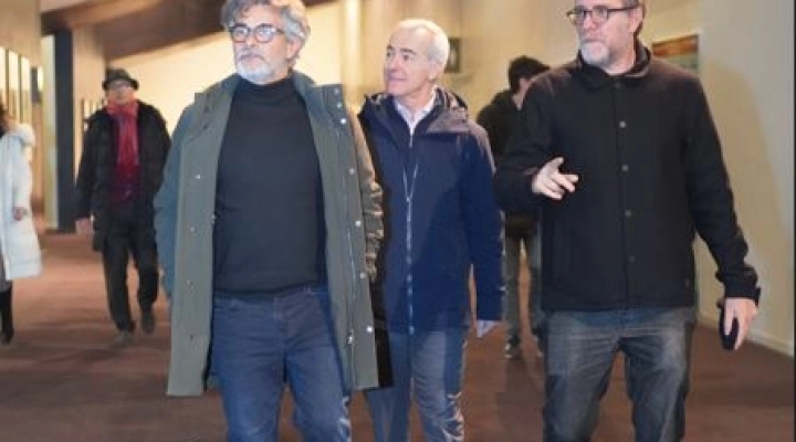 Serata di successo all'Uci Cinema Parco Leonardo con Paolo Genovese e Valerio Mastandrea