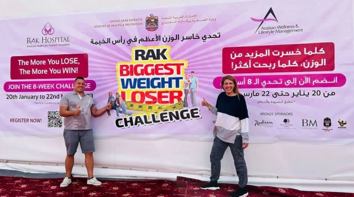 A combattere l’obesità ci pensa negli Emirati Arabi il RAK Hospital con un programma che unisce formazione, consulenze mediche e premi in denaro
