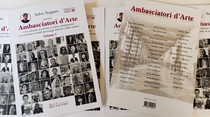 Ambasciatori d’Arte, il catalogo dedicato agli artisti realizzato con contributi speciali di personalità d’arte e cultura