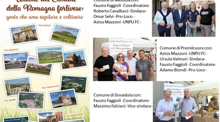 Incontri sul territorio della Romagna forlivese con attività esperienziali nell'ambito del Progetto 