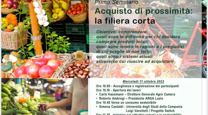 Ciclo di Seminari organizzato da Agro Camera e Arga Lazio