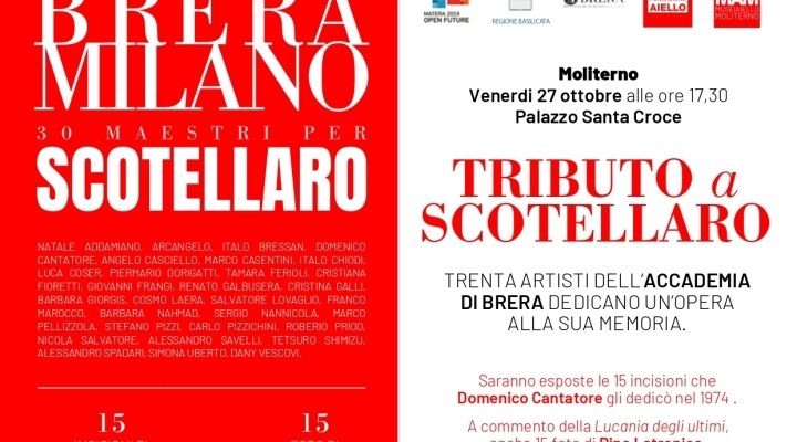 Brera Milano 30 maestri per Scotellaro