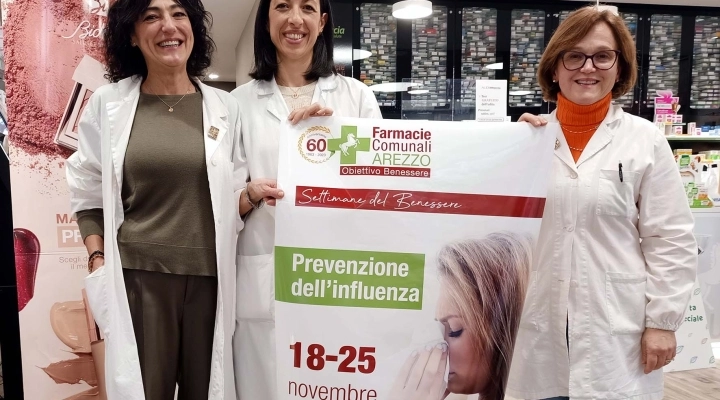Prevenzione dell’influenza una campagna informativa nelle Farmacie Comunali