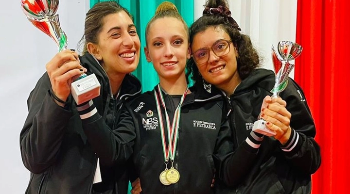 La Ginnastica Petrarca vince due medaglie ai Campionati Italiani di Specialità