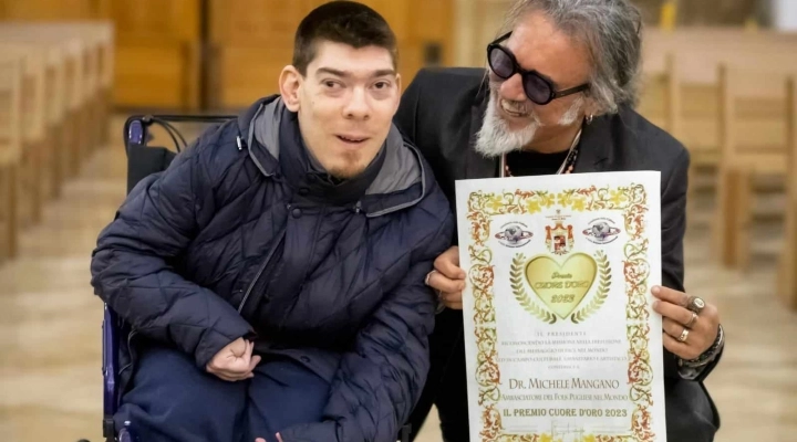 Premio Cuore d’oro “ per la Solidarietà e la Pace 2023’ Puglia , riconoscimento al Maestro Michele Maria Màngano Ambasciatore del Folk Pugliese nel Mondo