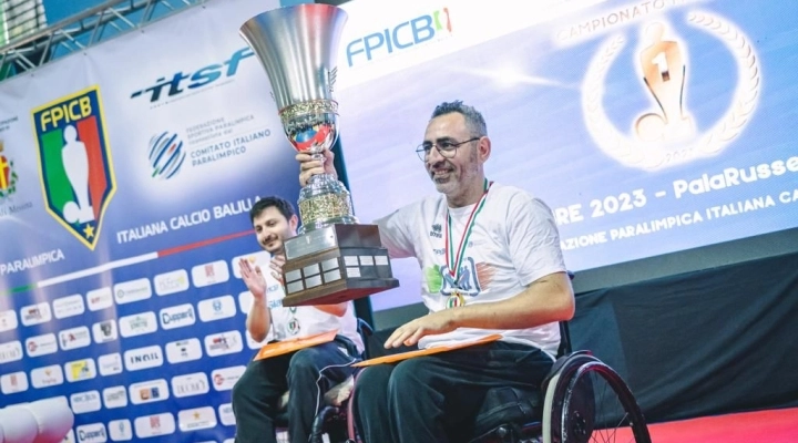 Grande entusiasmo a Messina per le finali di Coppa Italia e Campionato Italiano calcio balilla disabili