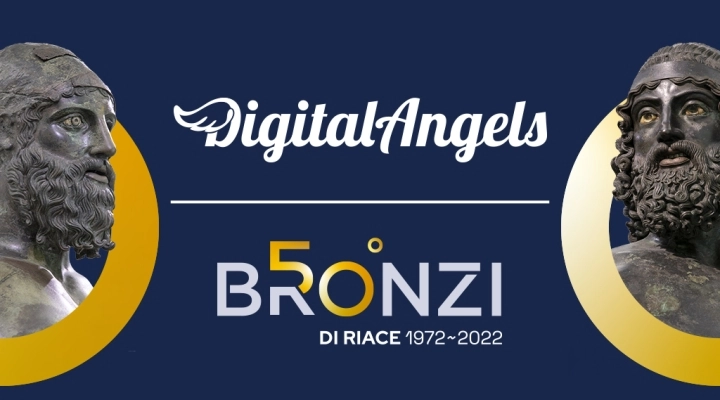 Regione Calabria ha scelto Digital Angels per i cinquant’anni del ritrovamento dei Bronzi di Riace