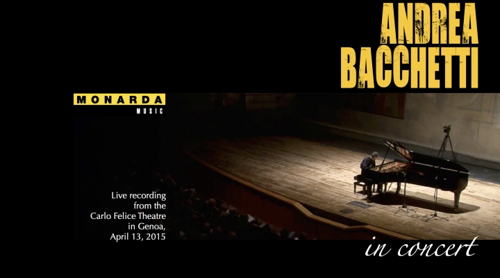 Il Maestro Andrea Bacchetti da Genova nel mondo con il nuovo DVD