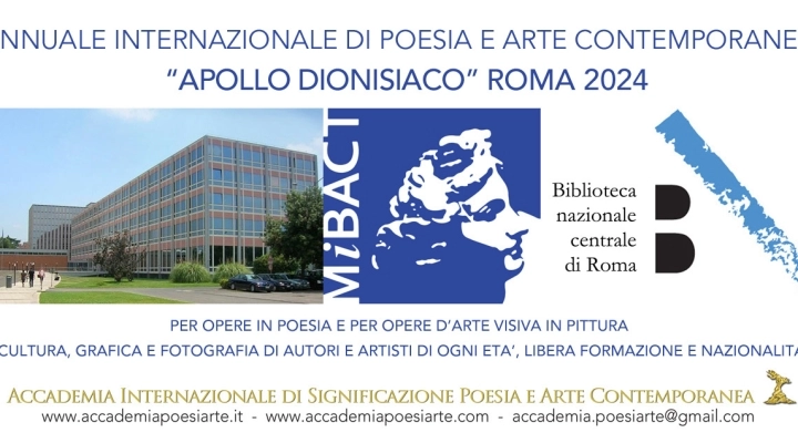 Apollo dionisiaco. Annuale Internazionale di poeti e artisti alla Biblioteca Nazionale Centrale di Roma.