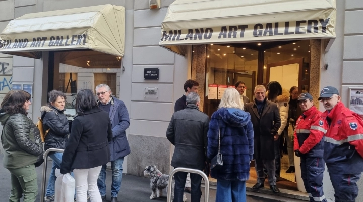 Grande successo per le mostre personali inaugurate alla Milano Art Gallery con Salvo Nugnes e tanti ospiti vip