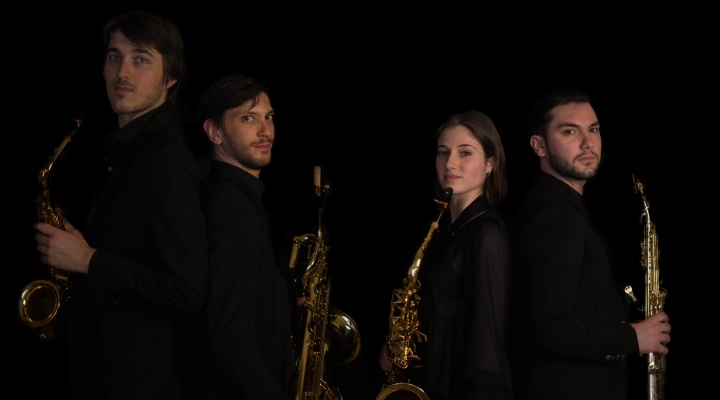 Viaggio nella musica contemporanea europea con l’Amat Sax Quartet sabato 17 febbraio alla Camera del Lavoro di Milano