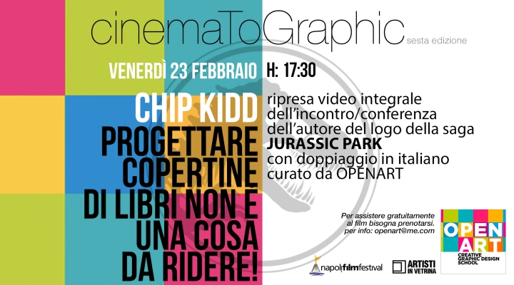 OPENART presenta la seconda proiezione della VI edizione di CinemaToGraphic: Una Serata di Ispirazione per gli Appassionati di Grafica e Cinema
