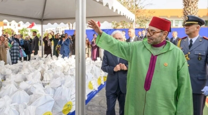 Il Re Mohammed VI lancia a Rabat l’operazione nazionale “Ramadan 1445”
