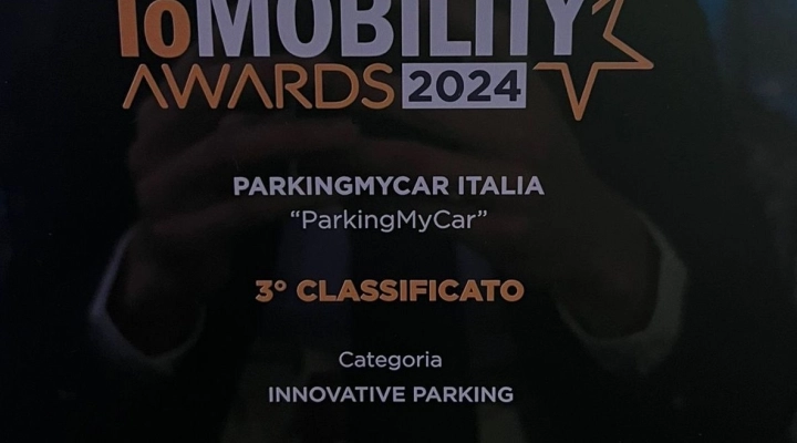 Mobiiltà, ParkingMyCar sul podio degli IoMOBILITY Awards
