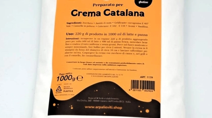 Un’esperienza gastronomica a portata di mano con la nuova Crema Catalana di Ar.pa Lieviti  