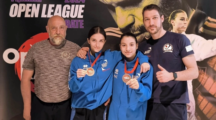Un doppio podio internazionale per l’Accademia Karate Casentino